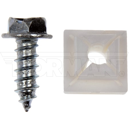 License Plate Fastener Number 14 X 34 Size 34 Length With 8 Fasteners